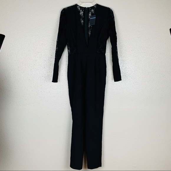 ❌SOLD❌NEW NBD Revolve Limits Lace Jumpsuit - Picture 3 of 8